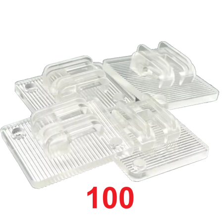 Zaczep do montażu siatka na balkon dla kota na ptaki bez wiercenia 100 szt.